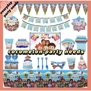 COCOMELON Theme Party Needs boys birthday party decoration