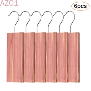 6 Packs Cedar Hanging Blocks Natural Moth Repellent Clothing Protection Odour Prevention Wardrobes Drawers Cupboards
