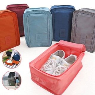 Shoe bag shoe rack 【H Mall】COD Shoes Storage Shoes Pouch Shoes Bag Travel Bag Easycarry