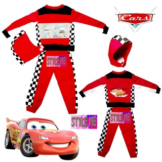 CARS LIGHTNING MCQUEEN COSTUME COSPLAY/ROLEPLAY FOR KIDS