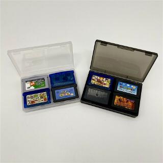 For GameBoy GBA GBASP Game Cartridge Card Cover Box Transparent Case Shell PP