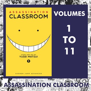 ASSASSINATION CLASSROOM MANGA VOLUME 1-11 ( English ) (1)