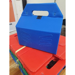 QUALITY FOLDABLE PLASTIC PIGEON BOX 1-2 BIRDS