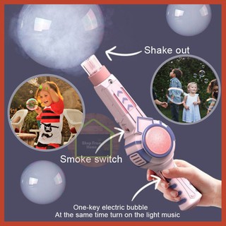 [Original] Smoke Bubble Spray Wand perfect gift for kids best seller bubble toys