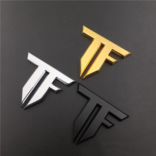 1pcs 3D TF Transformers Metal Car Badge Emblem Sticker Decal