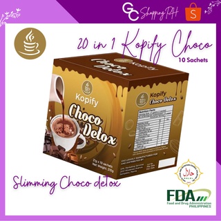 Kopify 20 in 1 Coffee and Choco Detox, Slimming,Whitening