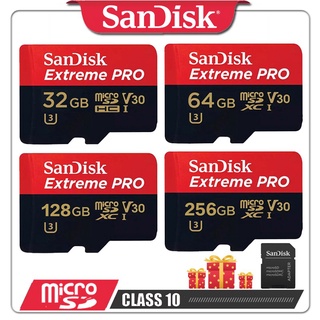 Sandisk Extreme Pro Memory Card U3 128GB SD card 32GB 64GB 256GB 512GB C10 A2 90MB/s Micro SD SD90X
