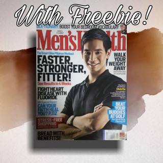 ORIGINAL Men's Health and Journal Magazine with freebie magazine! (Health, Lifestyle Self Improment)
