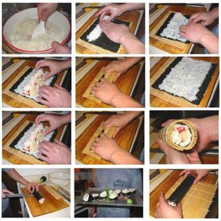 Convenience Japanese Sushi Rice Rolling Roller Bamboo DIY Maker Sushi Mat Cooking Tool