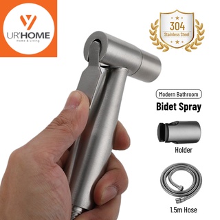 Quality Bidet Spray 304 Stainless Steel 1.5m Hose Strong Pressurized Water Bathroom Shower Faucet