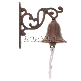 Cast Iron Door Bell Chime Doorbell Wall Mounted Antique Sty