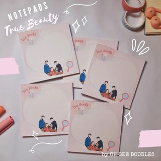 True Beauty 3.5x3.5 Kdrama Notepads