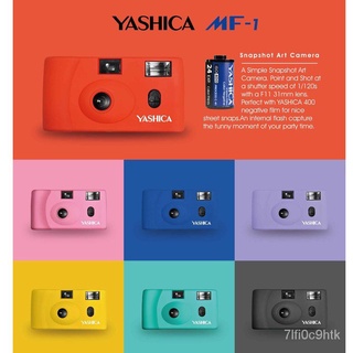 Yashica MF-1 35mm Reusable Analogue Film Camera (a roll of film included)