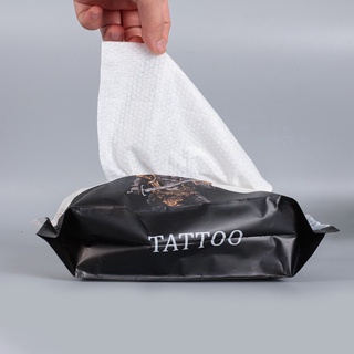 ~Tattoo Wipe Paper ~Tattoo Cleaning Paper Towel Tissue Table Mat Disposable Wipe Tools for Tattoo Supply Accessories