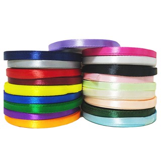 25 yards / roll of 6mm ribbon Gift wrapping holiday celebration decoration wedding atmosphere decoration