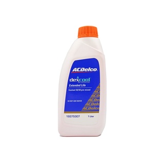 ACDelco Dex-Cool Pre-Diluted Extended Life 50/50 Pre-Mixed Coolant (1Liter)
