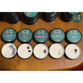 Candle Mini ( 50 g ) - Eli & Co. Handcrafted Candles: Scented Soy Candle