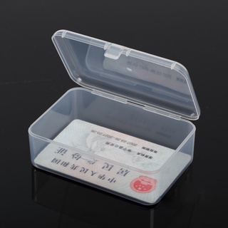 #Xinzhan2#Clear Lidded Small Plastic Box For Trifles Parts Tools Storage Box Jewelry Display Case Beads Container Home Organizer