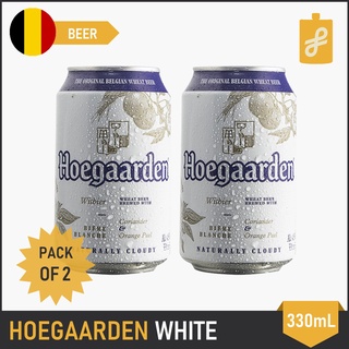 Hoegaarden White Belgian Beer 2 Cans 330mL