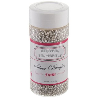 Sprinkles Edible Silver Beads Gold Beads Dragees Candy