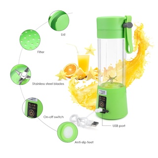 Electric Juicer Blender Wireless Automatic Multipurpose Mini USB Rechargeable Juice Cup Blender (8)