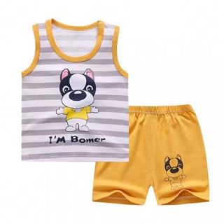 Terno Shorts Sleeveless for Kids Summer Outfit (2)