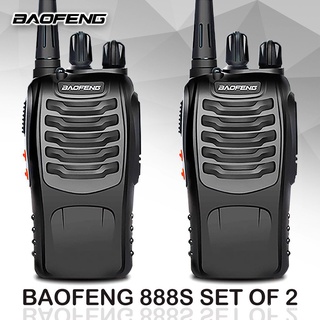 Baofeng 888S 5W Set of 2 Interphone Two-Way Walkie Talkie