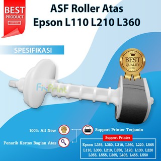 Epson L110 L120 L130 L210 L220 Roll ASF Printer Top Lower Rubber Roller L300 L310 L350 L360 L550 565