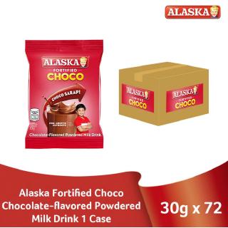 Alaska Fortified Choco Powdered Milk Drink 30g | Set of 72 (1 case)