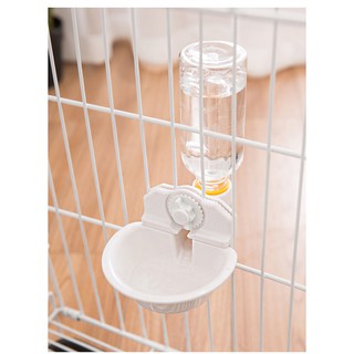 【Ready Stock】❀۞☾Pet Hanging Water Fountain Cat Drinking Artifact Dog Mouth Wet-Proof Hanging Cage Bo