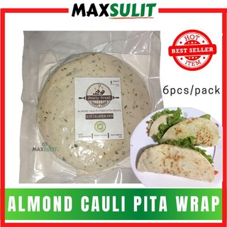chocolatechocolates▤❒❃PITA Wrap [6pcs] made with Almond Cauliflower - Keto Friendly Pita