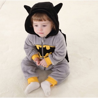 ON HAND Baby Romper Batman Spiderman Ironman Superman Jumpsuit Marvel Superheroes Costume Pajama (1)