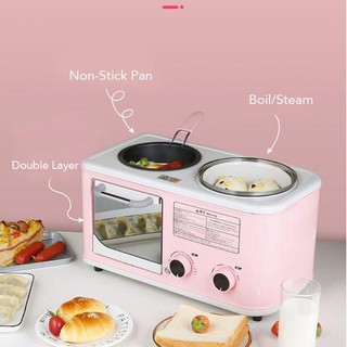 4 in 1 Multifunction Electric Breakfast Machine Maker | Stainless Toaster (8)