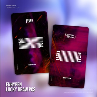 Unofficial Enhypen Fever Drunk Dazed Lucky Draw Photocards Per Piece