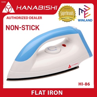 ✳Hanabishi Original Non-stick Soleplate Flat Iron for Clothes HI-86 *WINLAND*