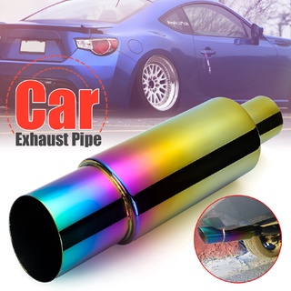 【Ready Stock】❈♟Universal 304 Stainless Steel Car Motorcycle Exhaust Pipe Racing Muffler Tip