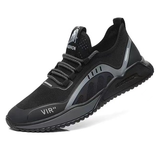 【HHS】 Men Shoes Rubber Sports Running Casual White Shoes breathable sneakers
