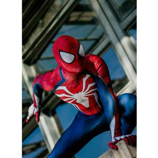 SPIDERMAN PS4 SUIT Spiderman Homecoming costumes Halloween cosplay (1)