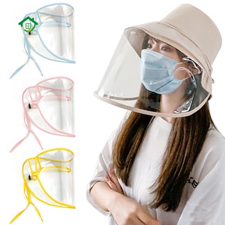 COD-Adjustable Protective Anti Droplet Dust-proof Full Face Covering Visor Shield