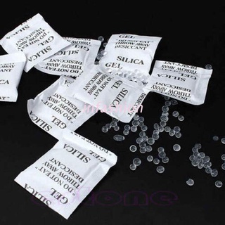 INF 100 Packets Lot Silica Gel Sachets Desiccant Pouches Drypack Ship Drier