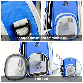 Pet Carrier Bag Portable Pet Outdoor Cat Travel Backpack Capsule Dog Cat Tran (5)