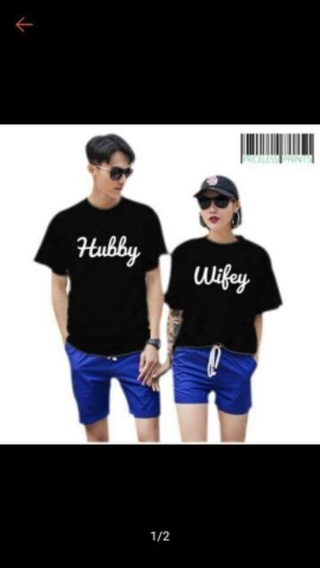 Couple shirt's hubby wifey♥️ (3)