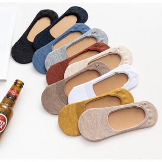 Set Of 10 Korean Ankle Sock Plain For Women Cotton (1)