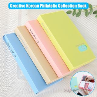 120 Pockets Photo Albums Solid Color Decoration Scrapbooking Photo Album Photo Card ID Ticket Holder