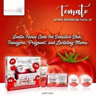 Brilliant Skin Essentials Tomato Micro-Exfoliating Facial Set