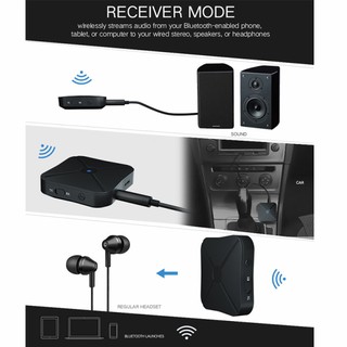 2 in 1 Wireless Bluetooth 4.2 Audio Transmitter Receiver TV Car Music Receiver (6)