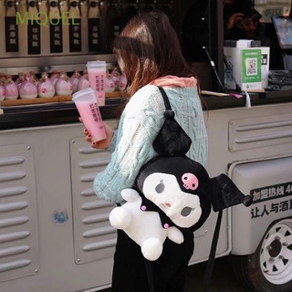 MIQUEL Children's Gifts Plush Backpacks Kawaii Mymelody Plush Shoulder Bag Cinnamorol Anime Suffed Toys Exquisite Gifts Kitty Jam Pochacco Kuromi