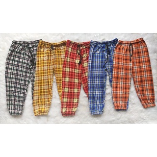 NEW TREND Jogger Pants for Boys and Girls || Assorted Cotton Plaid Pants for kids