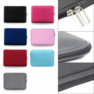 men✷✁♟Laptop Pouch 14/15.6 inch Zipper Soft Sleeve bag