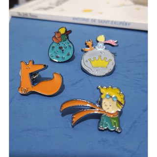 (NEW) The Little Prince Brooch Pin Badge Sticker Post Its (Little Prince Merch)